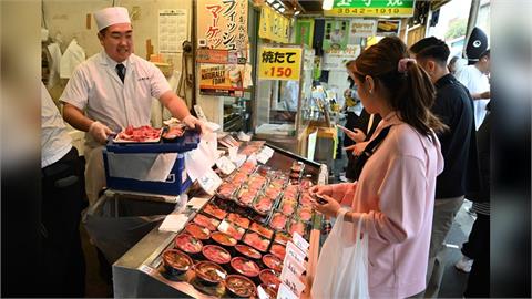 東京築地巿場「新鮮年貨」一應俱全 民眾輕鬆備年菜