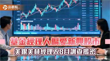 美銀美林經理人8月調查！揭「五不共識」　股票配置近5年新高