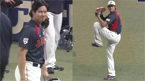經典賽(影)/大谷翔平匯合日本隊!披16號戰袍「脫帽致意」沒架子 出賽確切時間曝