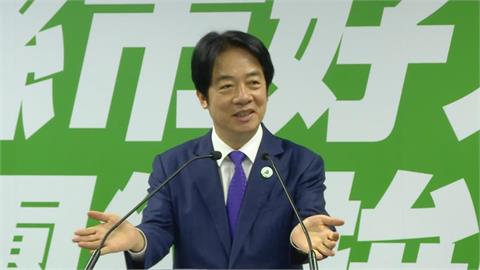 快新聞／提名記者會插曲！賴清德致詞前「手突然縮一下」鎮定笑稱：好像有靜電