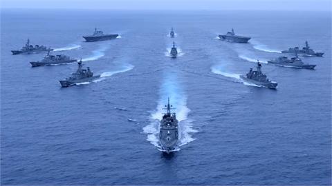 日方劍指中國！　海上自衛隊護衛艦艇首次獨自穿過台海