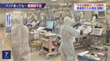 大阪確診數持續上升將增設病床   護理師嚴重不足...醫療資源拉警報