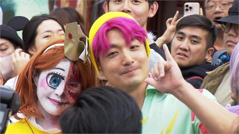 第17屆天母萬聖嘉年華　蔣萬安扮「獵魔男團Abby」登場