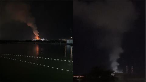 高雄興達電廠「巨大爆炸」驚現強烈震動！目擊者曝「第一現場」狀況：炸超大聲