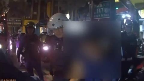 快新聞／酒後發瘋！凌晨北市社子島「醉男持刀襲警」　反遭壓制送醫