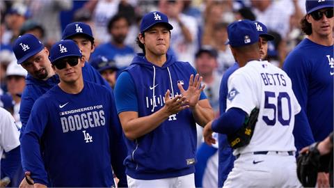 MLB(影)／道奇日本3巨頭到齊！大谷明歸隊、山本先發　佐佐木朗希牛棚待命