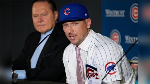 MLB(影)／布雷格曼加盟小熊兒子超開心！看到吉祥物克拉克馬上擁抱