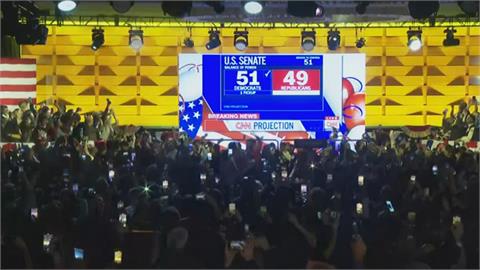 美國期中選舉最後1席出爐　民主黨參議員拿下喬治亞州