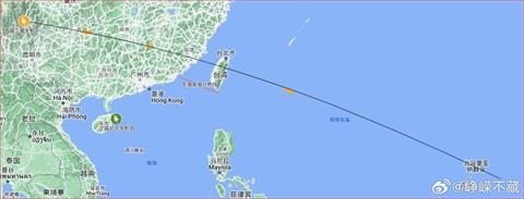 快新聞／中國今晚發射火箭　「預測路徑」恐飛越台灣上空