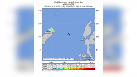 最新／印尼北部外海規模7.4強震！印尼、馬來西亞、菲律賓沿岸地區恐現海嘯