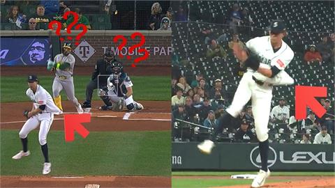 MLB(影)／「天衣無縫」棒球消失術！投手巧攔173公里強襲球　最後結果全場傻眼