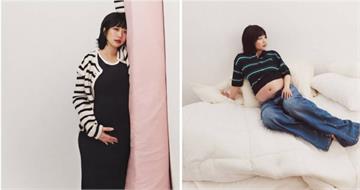 焦凡凡挺7月孕肚不怕產後憂鬱　7歲就已對「當媽媽」駕輕就熟