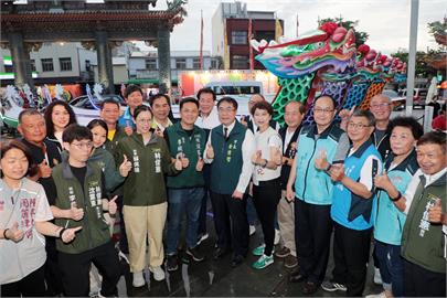 黃偉哲安平開台天后宮點燈祈福 為2025國際龍舟錦標賽揭開序幕
