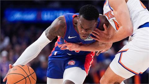 NBA(影)/活塞拒絕重演第四節被逆轉戲碼 施羅德關鍵三分客場擊敗尼克扳平戰局
