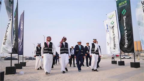 鴻騰精密宣布沙烏地合資公司  於薩勒曼國王能源園區正式動土