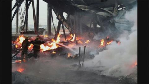 烏茲別克塔什干機場附近倉庫爆炸　疑遭雷擊起火！1死逾160傷