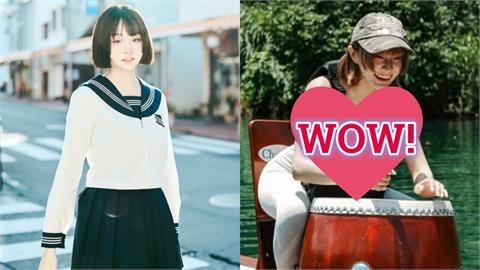 龍舟正妹鼓手「雪Q大麻糬」險炸出！「真實身分」曝光…昔大巨蛋脫到剩Bra