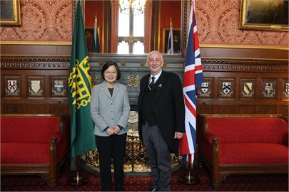 快新聞／盼台英繼續緊密交流　蔡英文15日會晤英國下議院議長