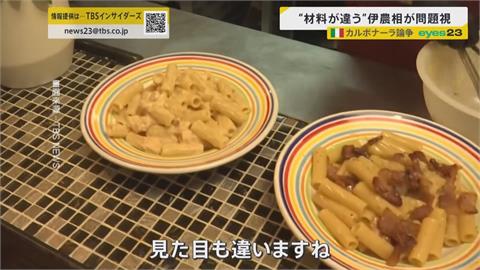 美食堅持！ 培根蛋黃麵用「豬頰肉」 義大利農業部長斥：糟糕