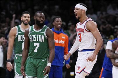NBA季後賽(影)/尼克連兩場上演驚奇大逆轉!91:90險勝塞爾提克收下2連勝