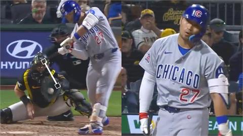 MLB(影)／差那麼多！鈴木誠也「球棒距離棒球超遠」遭判擦棒被捕　網斥：愚蠢