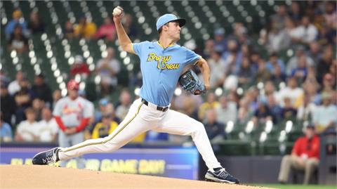 MLB(影)／這位「大物新秀」高人一等！初登板就飆出164公里火球5局無安打