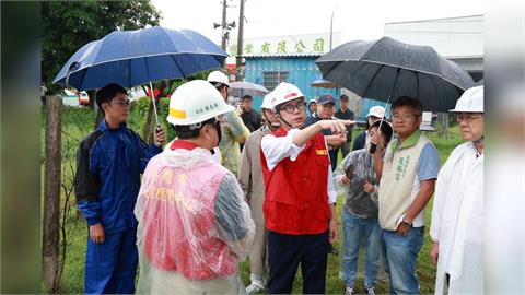 快新聞／陳其邁視察仁武、旗山防汛整備　確保市民生命財產安全