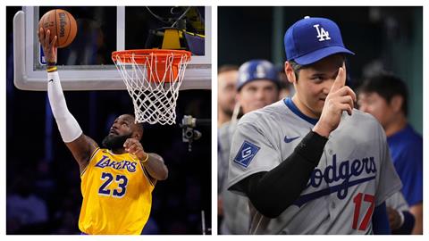 NBA／詹皇、大谷翔平兩巨星將當同事　道奇老闆收購湖人金額破北美紀錄
