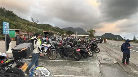 拚了！挑戰第八年元旦跨年日環　上百台重機不畏風雨熱血上路