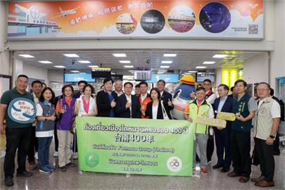 臺南機場喜迎泰國包機首航 黃偉哲開啟臺南國際旅遊新篇章