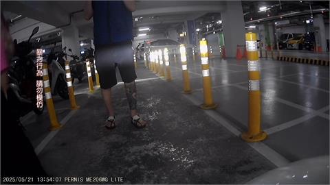 前車擋住車道口！台北101停車場濺血　女騎士「示意讓道」遭刺5刀