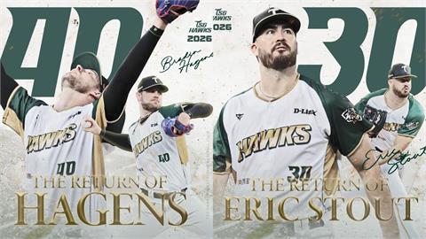 中職(影)／續留魔鷹後台鋼繼續幹大事！再和「左右護法」完成續約　合約總值一次看