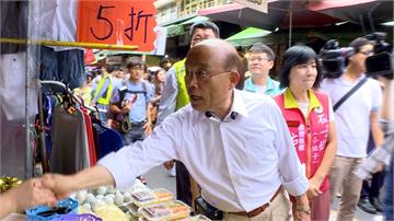 選戰倒數百日！蘇貞昌掛起麥克風掃市場攻深澳議題