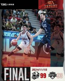 PLG/獵鷹99：93擊敗勇士　拿下加盟PLG第一勝
