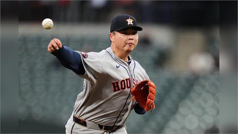 MLB(影)／太空人反攻功虧一簣！鄧愷威苦吞本季第二敗　賽後防禦率微升至2.75