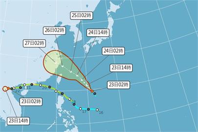 快新聞／降雨減少！今各地高溫上看36度　新颱路徑曝光了