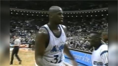 歐尼爾職業生涯只投進過一顆三分球。（圖／翻攝自X）