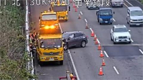 開輔助駕駛也沒用! 駕駛「度估」追撞緩撞車車頭全毀