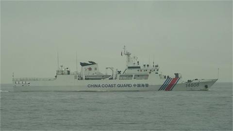 快新聞／中國海警船3個月17度闖金門海域！9日首度偕公務船出沒　海巡署全程監控