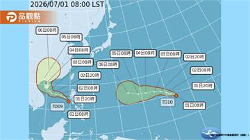 雙颱24小時內恐接力生成！巴威、梅莎來襲 專家曝一顆恐成強颱