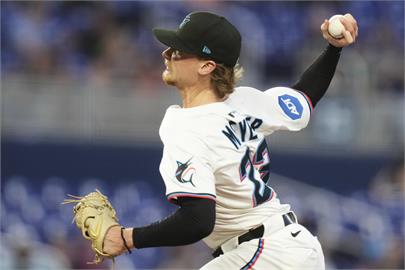 MLB(影)/馬林魚26歲強投猛飆三振 追平已故王牌Fernández紀錄