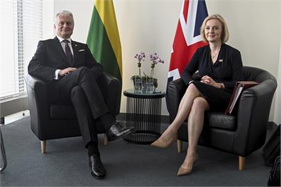 英國立陶宛對談　特拉斯：支持立陶宛對中國貿易訴訟