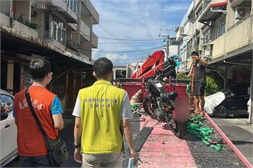 重機女騎士欠稅不繳　哈雷機車遭查封拖吊