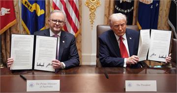 川普與澳洲簽署礦產協議 共同抗衡中國稀土供應鏈主導權