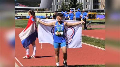 綜合／18歲女將戴佑芩世界U20田徑錦標賽標槍摘銅！成台灣隊史上奪牌第4人