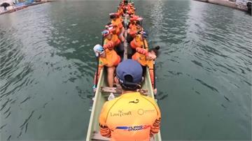 香港女子龍舟賽 菲律賓籍外傭隊奪冠