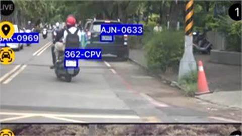 桃園警AI系統查「變造車牌」　五月上路至今查獲８２件違規