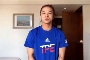 腿傷無法參賽 許淑淨錄影片幫台灣隊加油