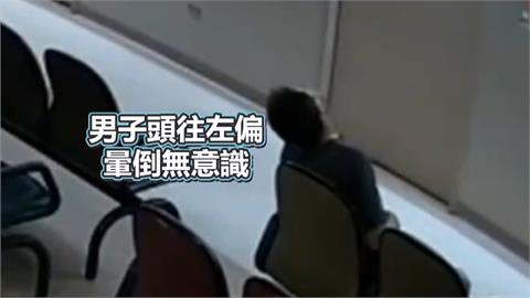 與死神搶命！　台中男子候診暈倒　醫護手刀救心肌梗塞