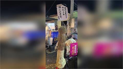 夜市新創意！稻草木棒製「竹籤的家」　雲林東南夜市垃圾大減有妙招